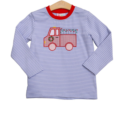 Christmas Firetruck Shirt