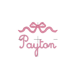 Bow Name Design