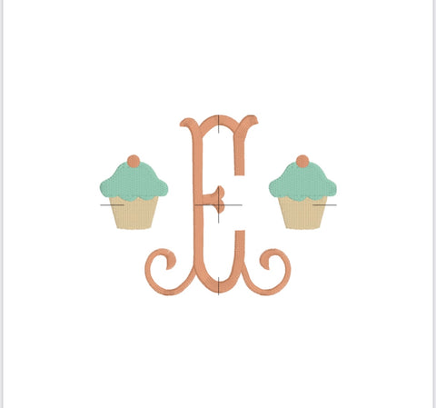 Cupcake Initial