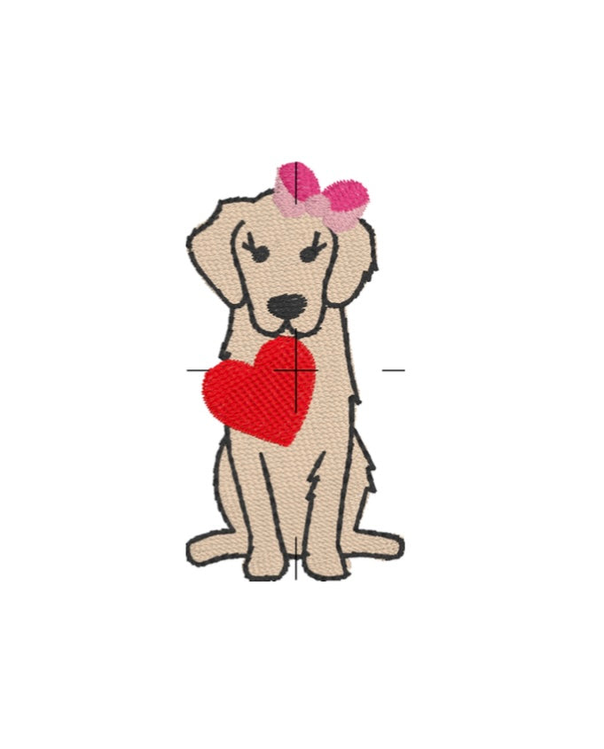 Valentine’s Puppy Girl