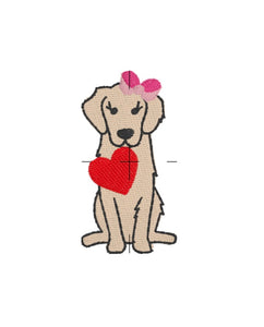 Valentine’s Puppy Girl