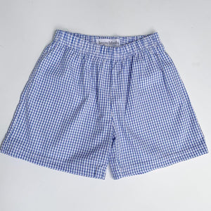 Boys Windowpane Shorts