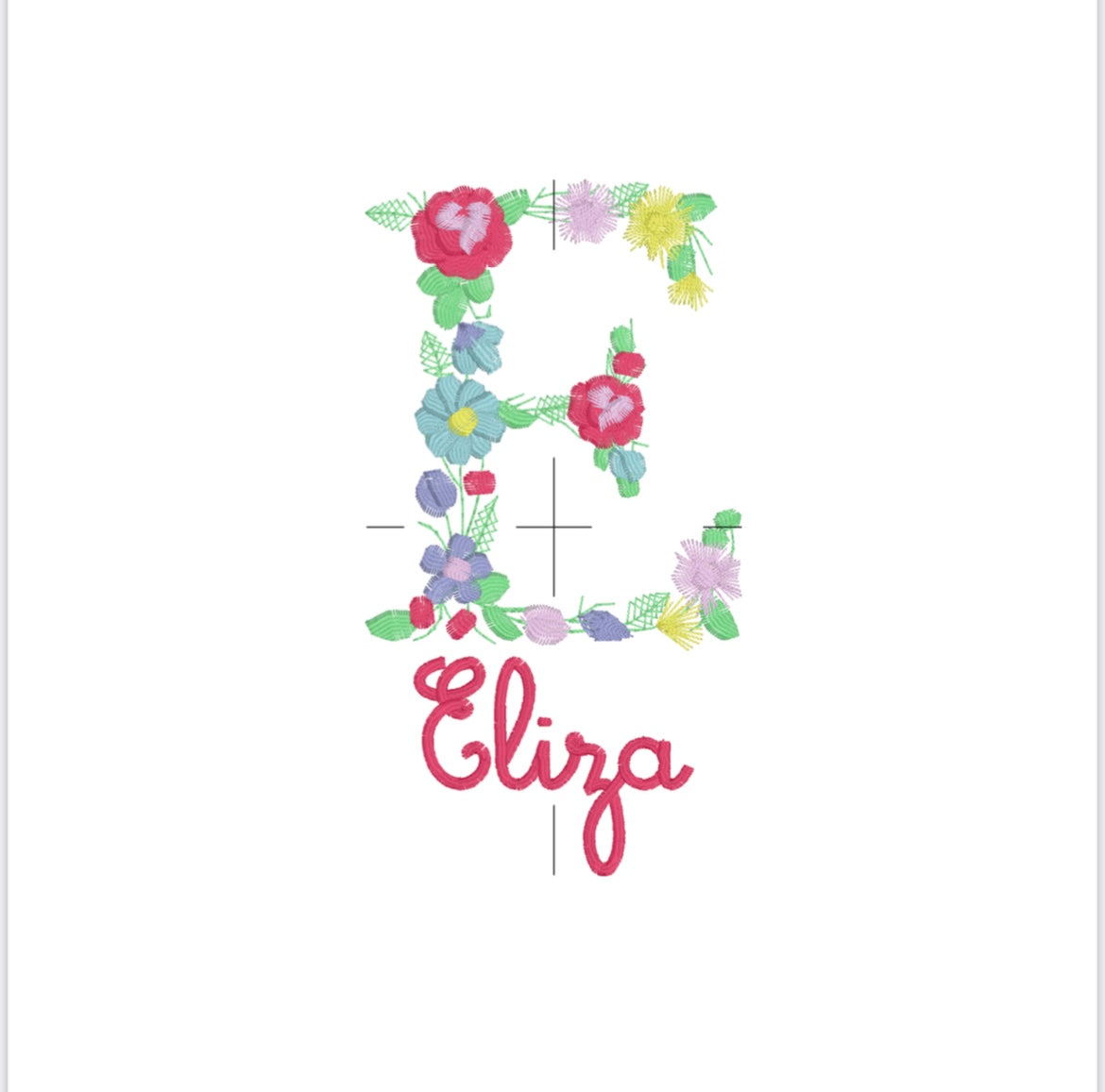 Floral Initials