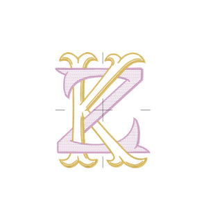 Two Letter Monogram