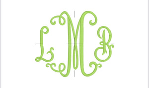 Swirls Monogram