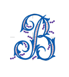 Elegant Vine Monogram