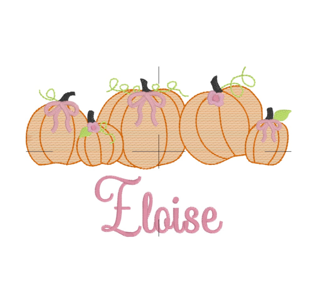 Pumpkin Patch with Bows