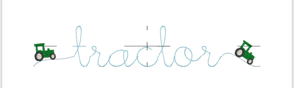 Tractor Font