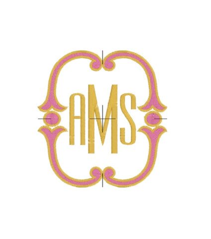 Framed Monogram Design